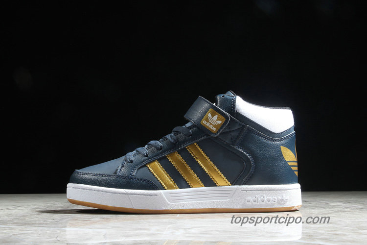 Adidas Originals Varial Mid Férfi Cipő (Sötétkék / Arany / Fehér)