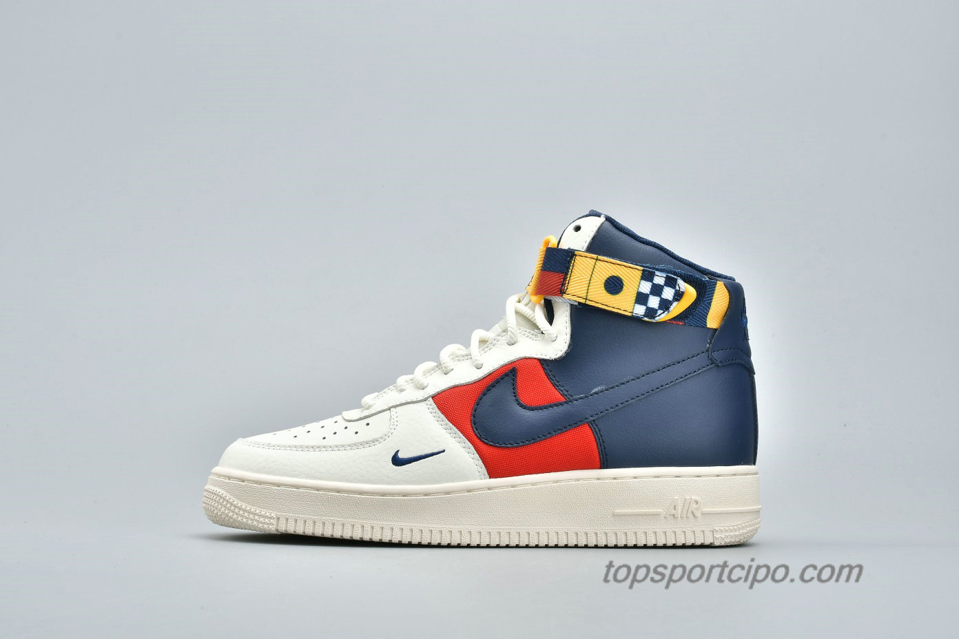 Nike Air Force 1 High 07 Férfi Cipő AR5395-100 (Fehér / Piros / Sötétkék)